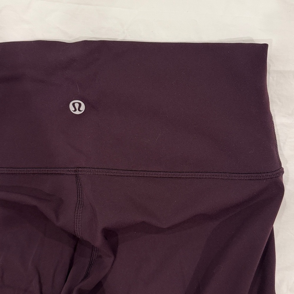 Lululemon Align High-rise Crop 23” Plum High-Waisted Leggings